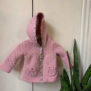 Quilted Carter’s Jacket with Cat Pocket Detail